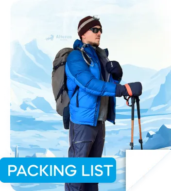 Descargar la lista de equipaje del Kilimanjaro en PDF